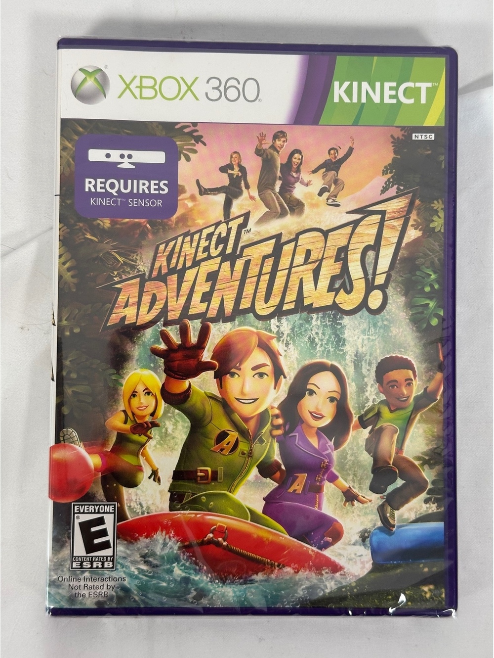 Kinect Adventures! Xbox 360 Game - Complete Case